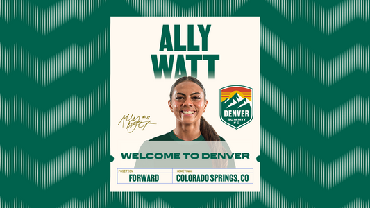 Denver Summit FC Signs Forward Ally Watt as First Player in Club History