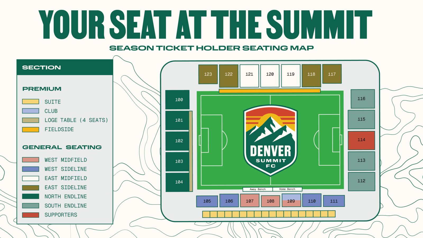 season ticket holder seat map