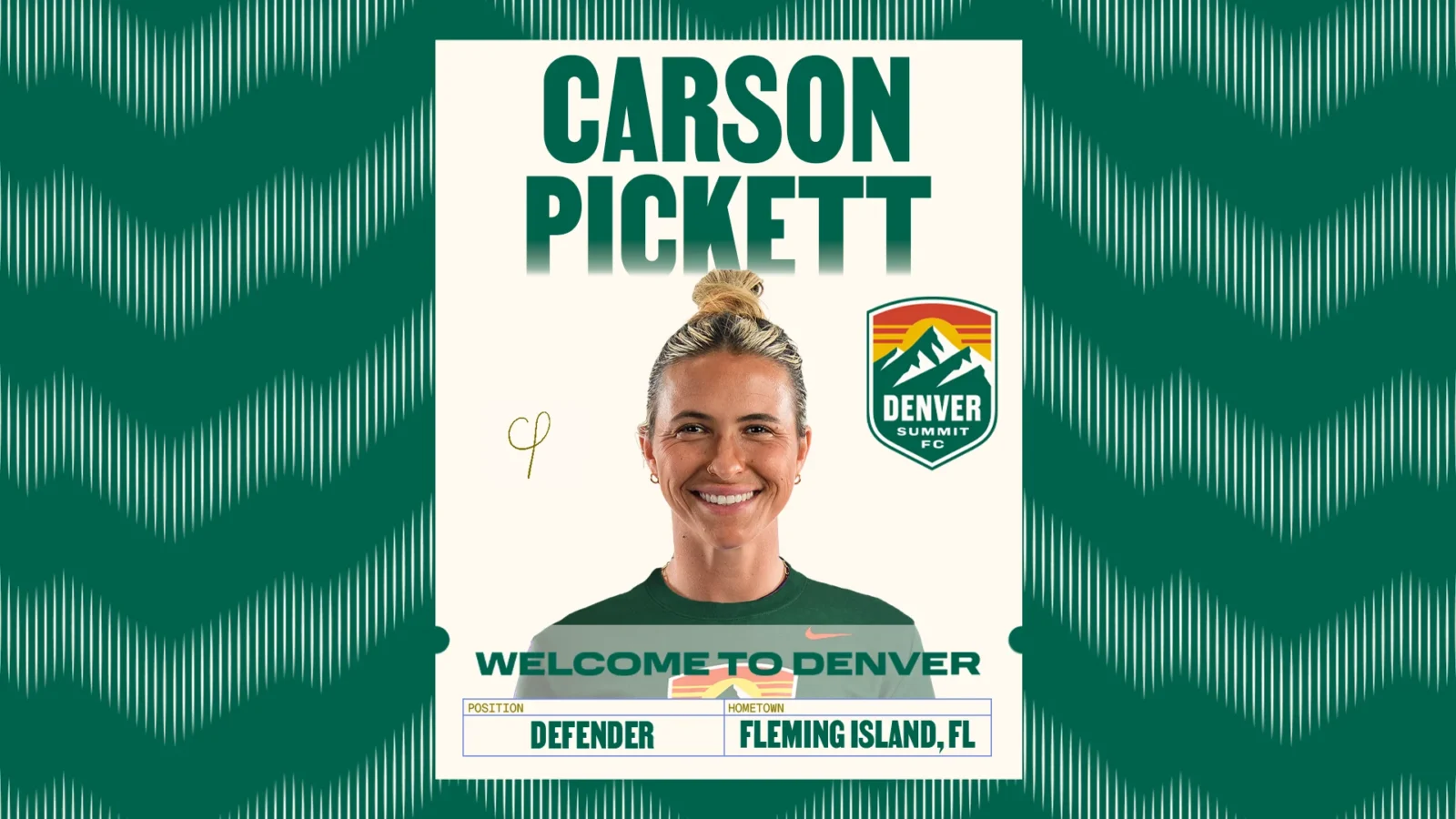 Carson Pickett player card