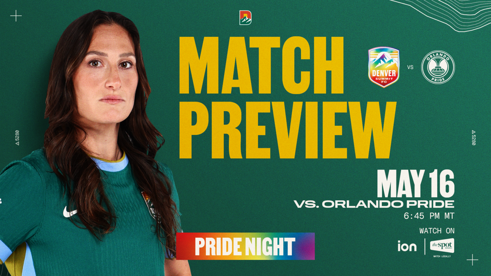Denver Summit FC vs Orlando Pride May 16, 2026