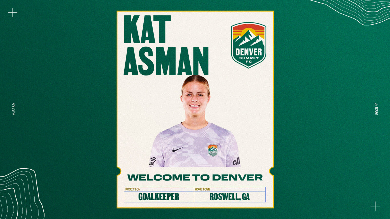 Denver Summit FC Kat Asman 2026