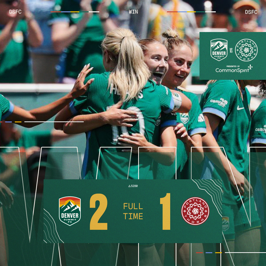 Denver Summit FC vs Portland Thorns 2-1