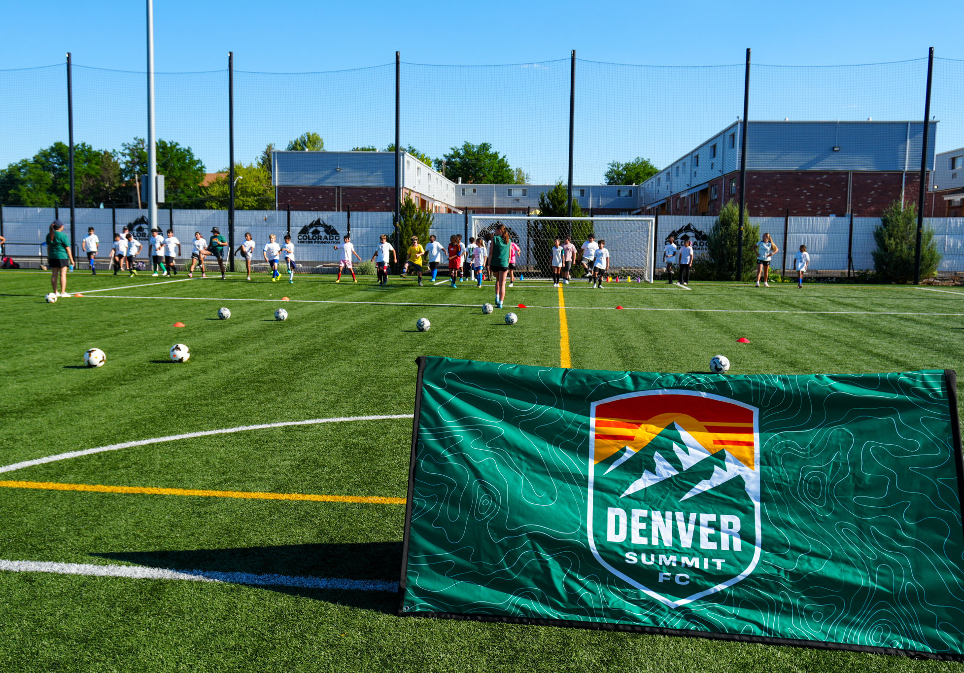 Denver Summit FC community youth clinic