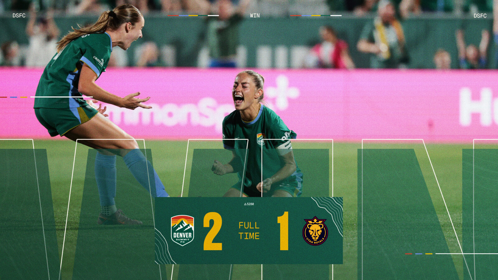 Denver Summit FC VS Utah Royals 2:1