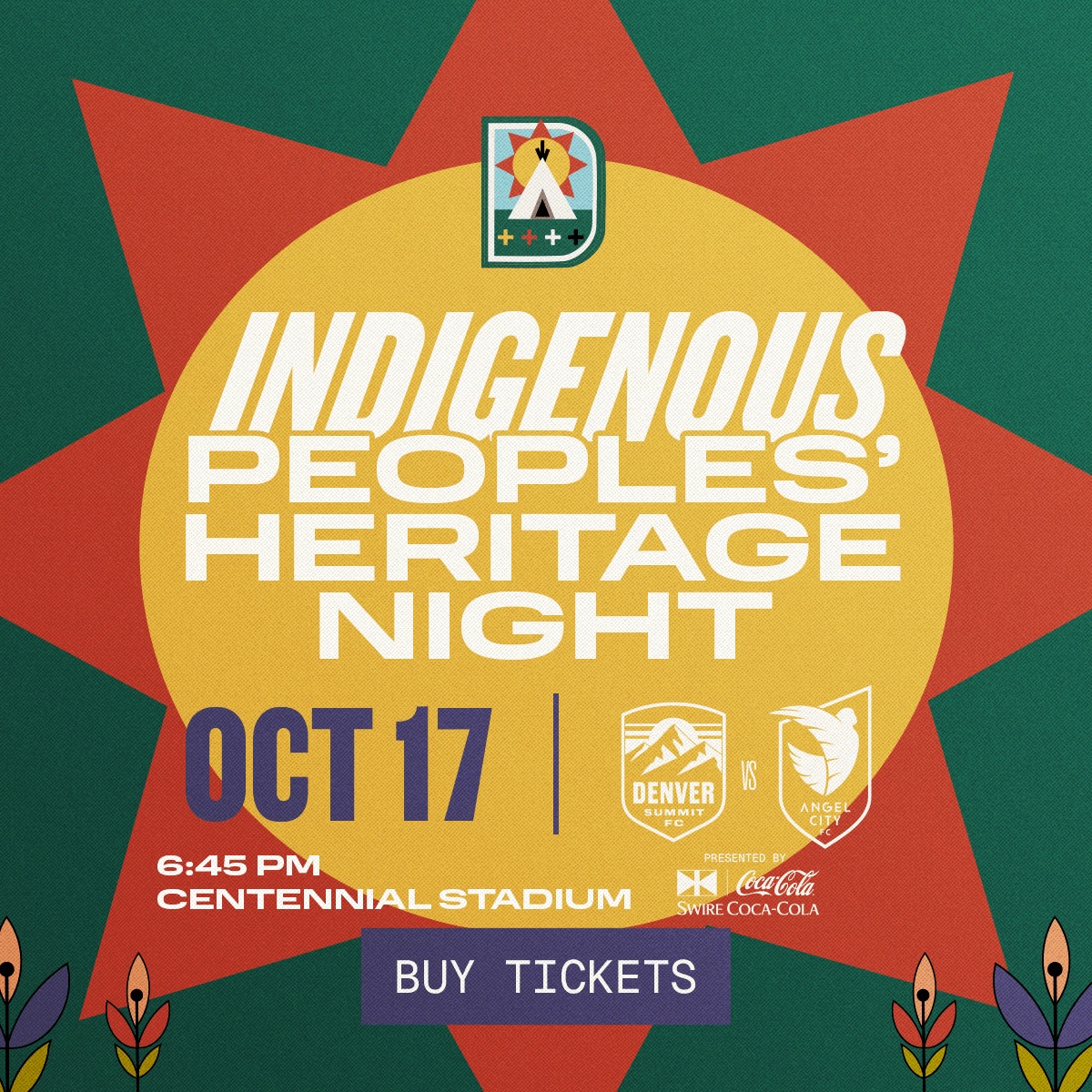 Indigenous peoples heritage night banner