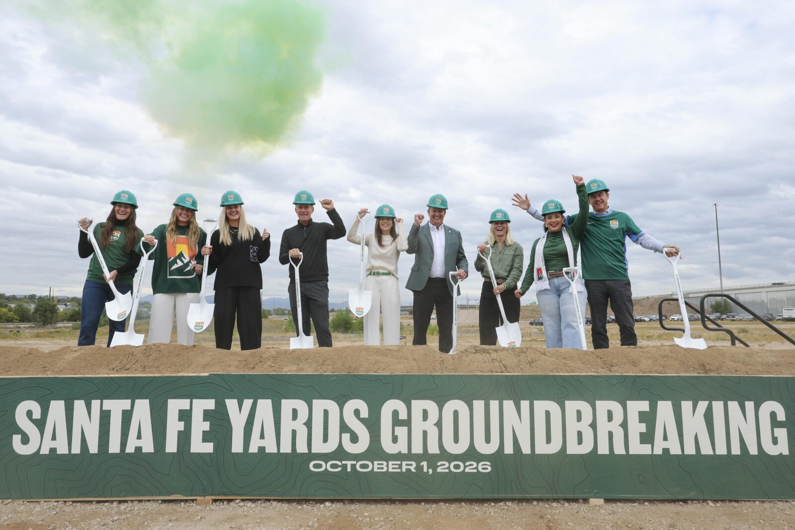 Santa Fe Yards ground breaking