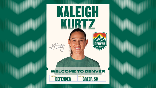Denver Summit FC Signs NWSL Ironwoman Kaleigh Kurtz