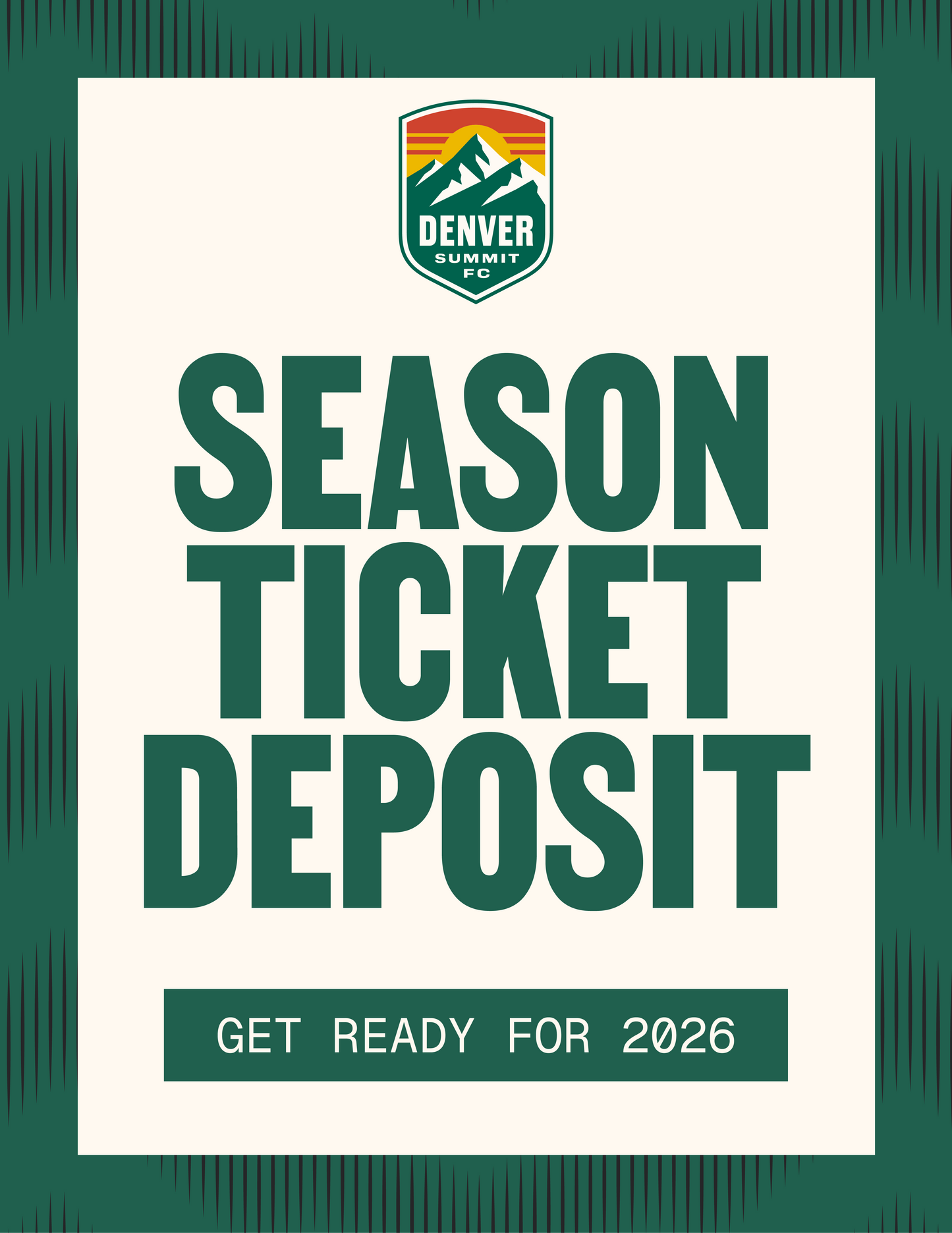 Denver Summit FC Season Ticket Deposits